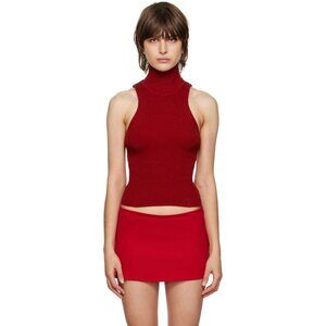 Danielle Guizio Semie Turtleneck Size XS Womens Red $180